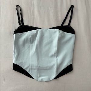 White Fox Bustier Top